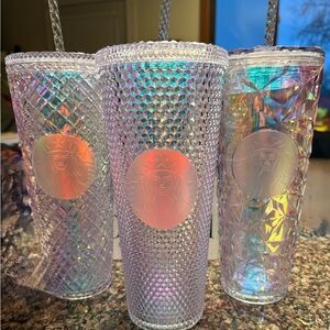Starbucks Holographic Textured Tumblers